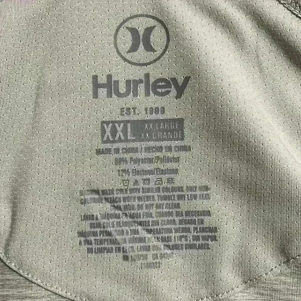 Hurley Men's XXL Gray Performance Polo Moisture Wicking Golfcore Tennis Prep NWT - Picture 6 of 6